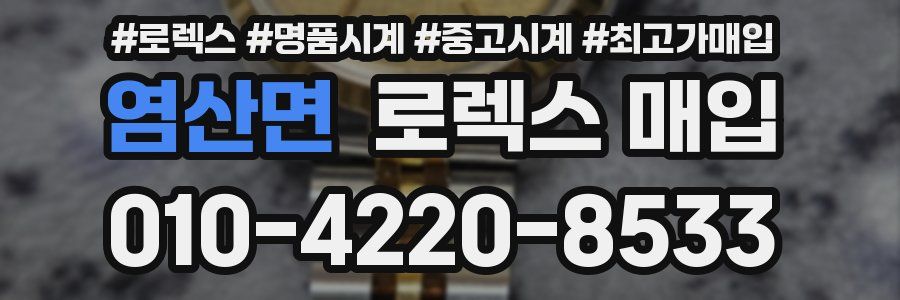 염산면 로렉스 매입