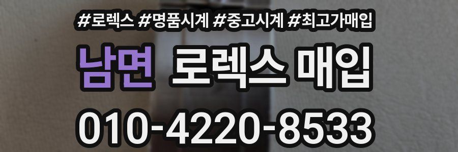 남면 로렉스 매입