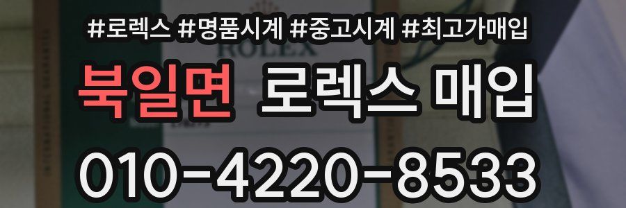 북일면 로렉스 매입