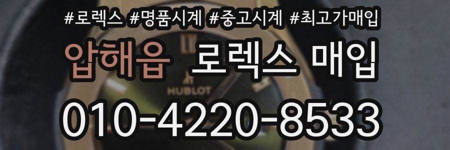 압해읍 로렉스 매입