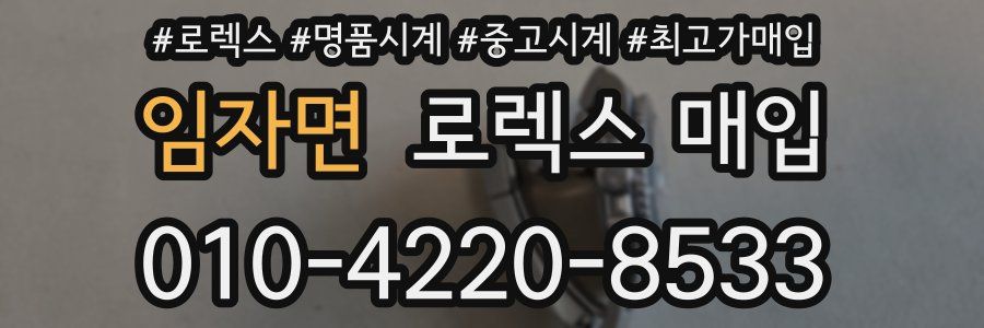 임자면 로렉스 매입