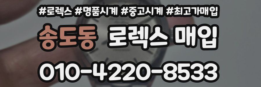 송도동 로렉스 매입