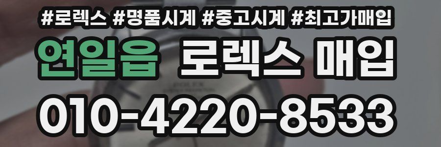연일읍 로렉스 매입