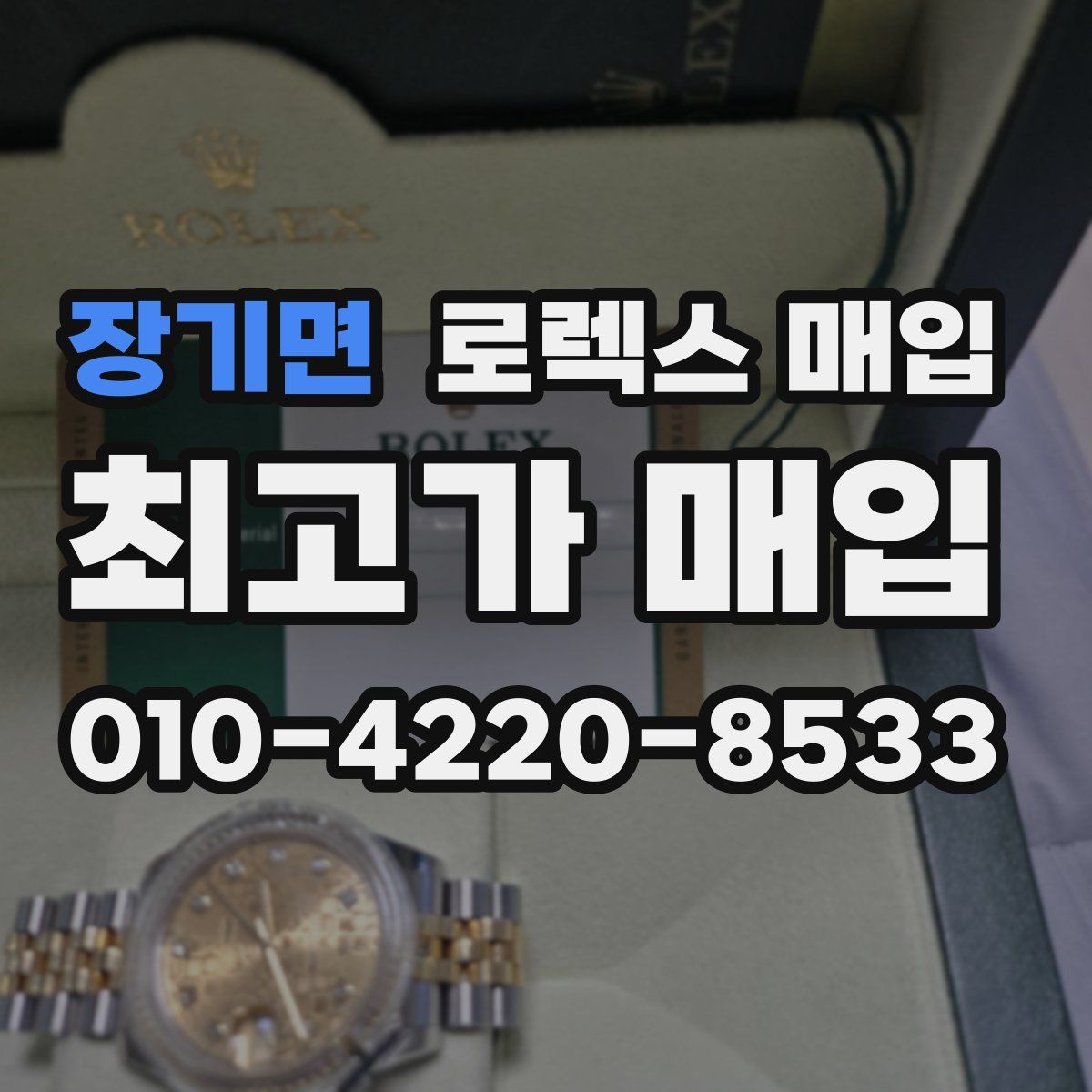 장기면 로렉스 매입
