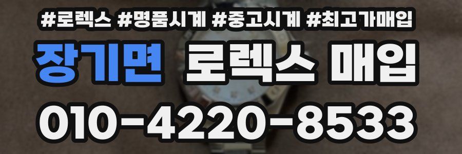 장기면 로렉스 매입