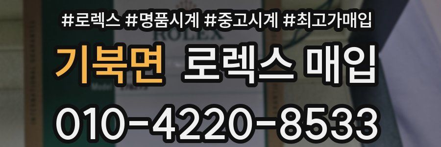 기북면 로렉스 매입