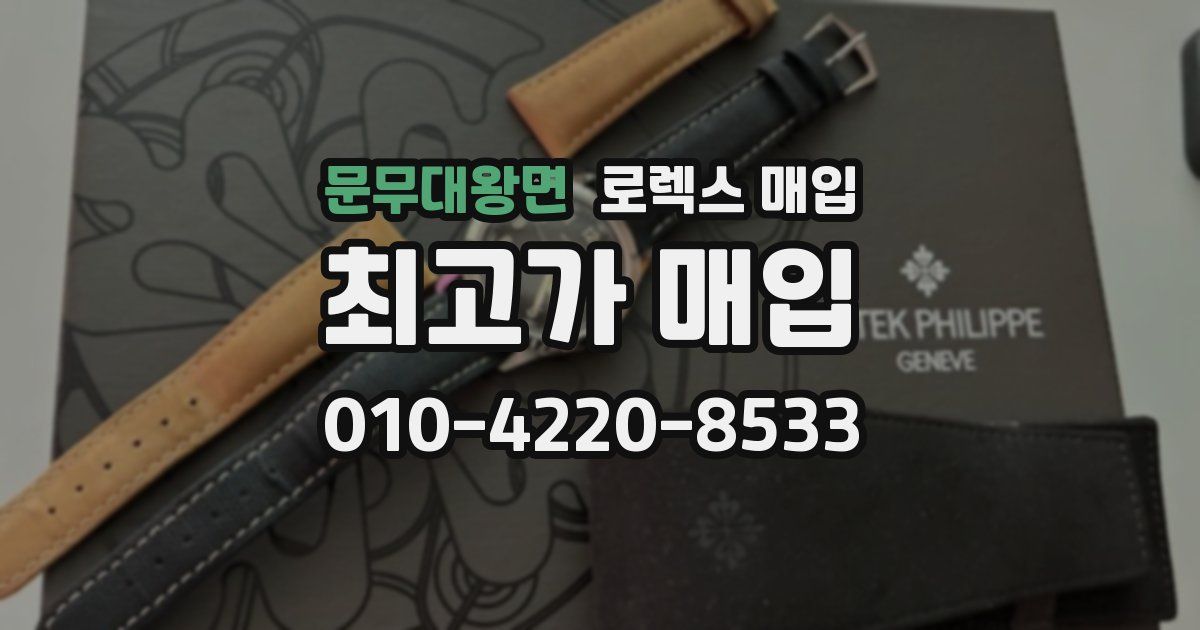 문무대왕면 로렉스 매입