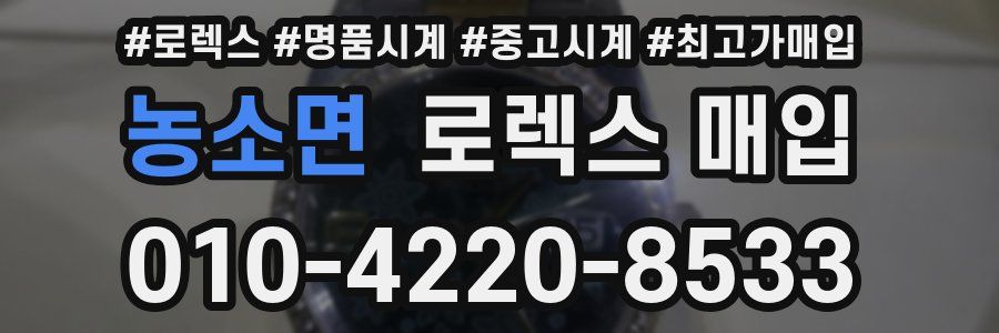 농소면 로렉스 매입