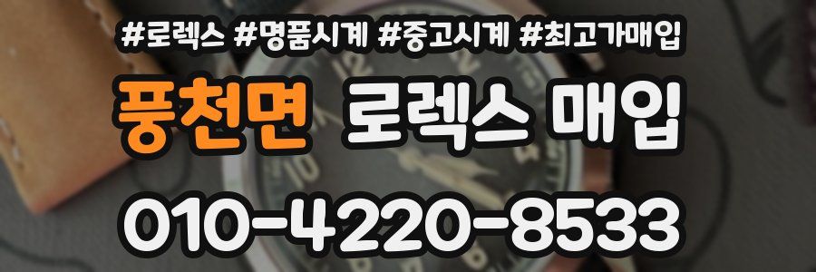 풍천면 로렉스 매입