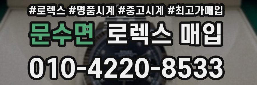 문수면 로렉스 매입