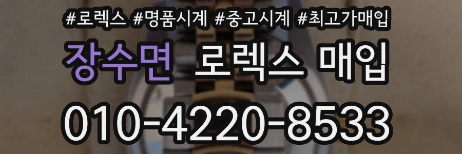 장수면 로렉스 매입
