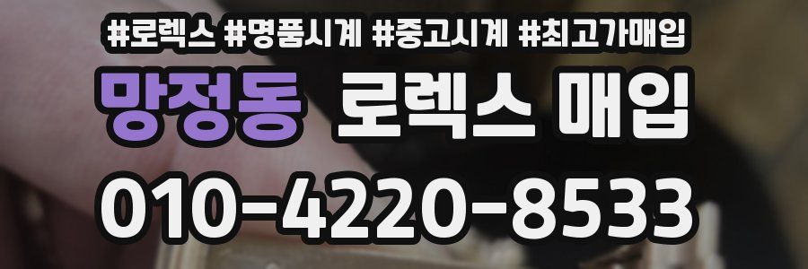 망정동 로렉스 매입