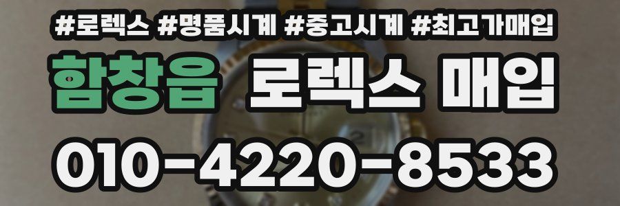 함창읍 로렉스 매입