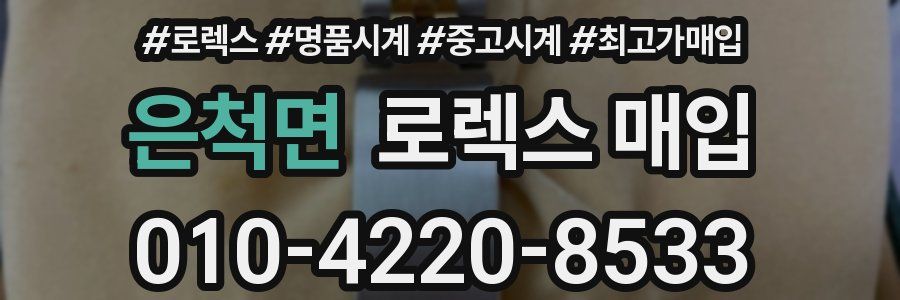 은척면 로렉스 매입