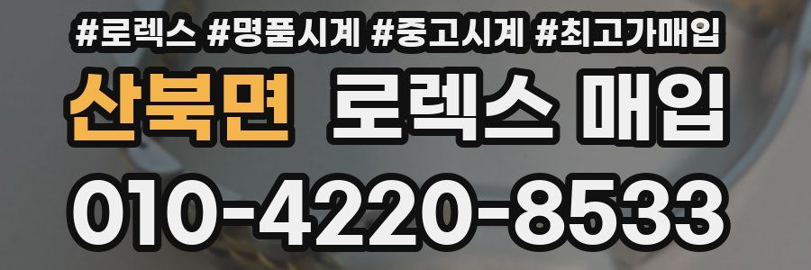 산북면 로렉스 매입