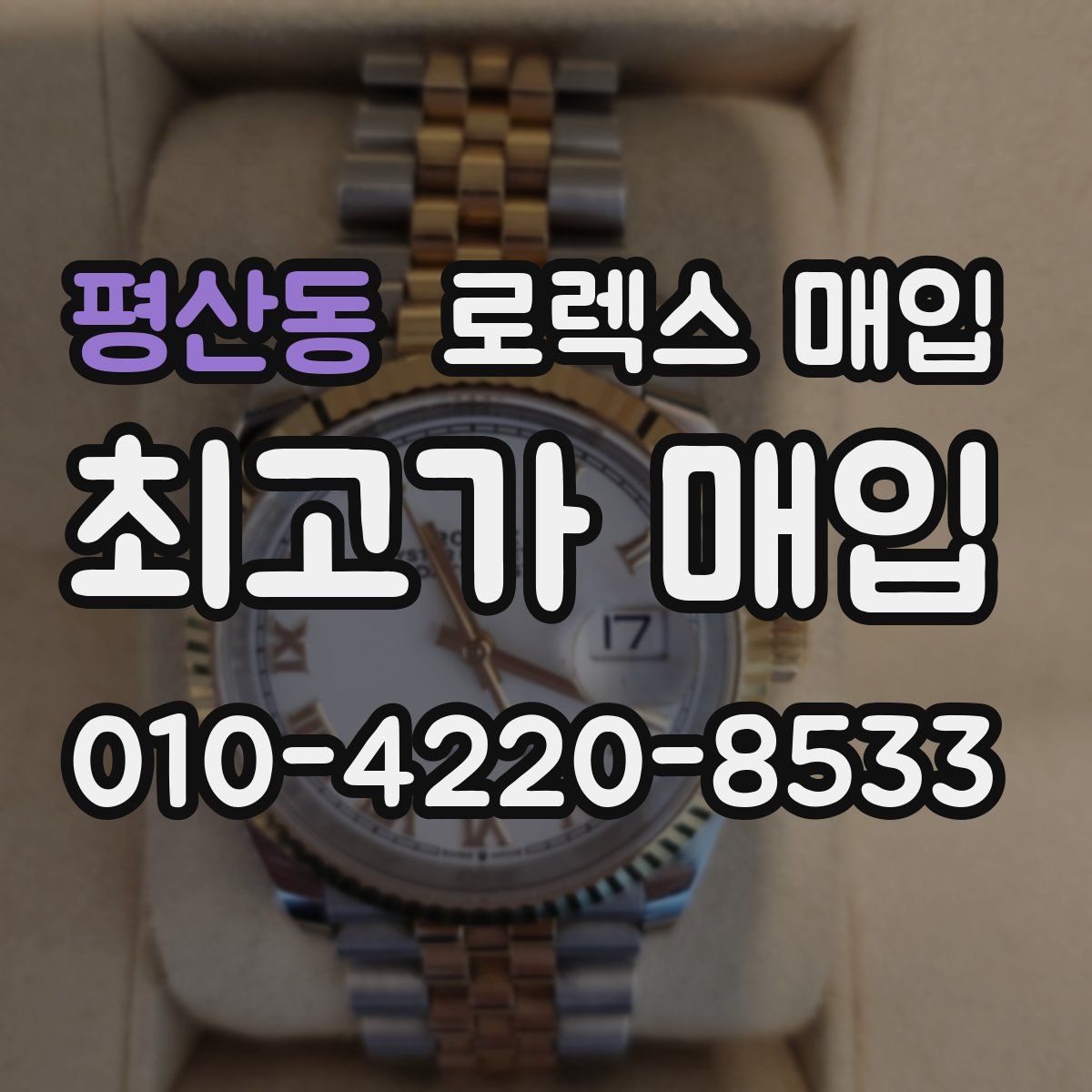 평산동 로렉스 매입