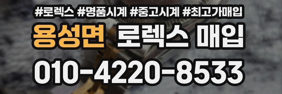 용성면 로렉스 매입