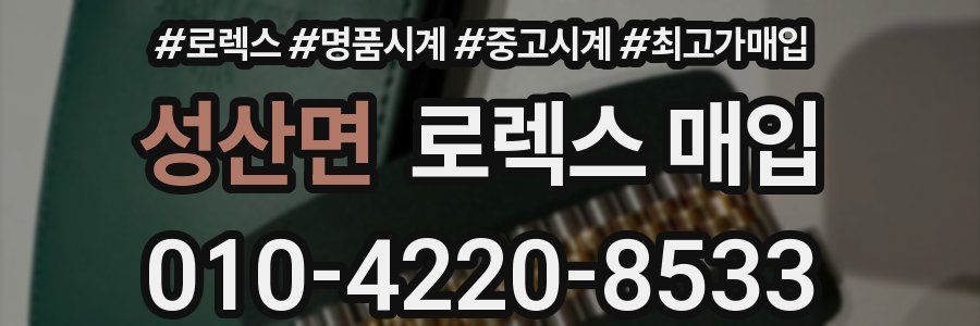 성산면 로렉스 매입