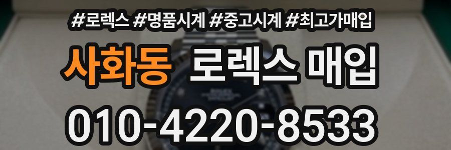 사화동 로렉스 매입