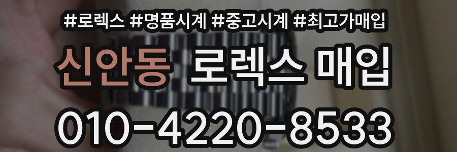 신안동 로렉스 매입
