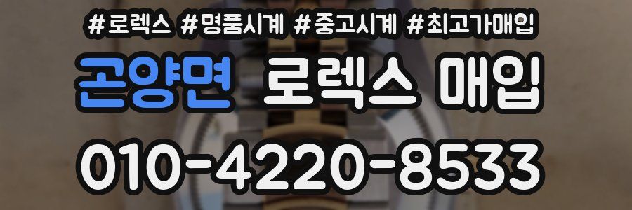 곤양면 로렉스 매입