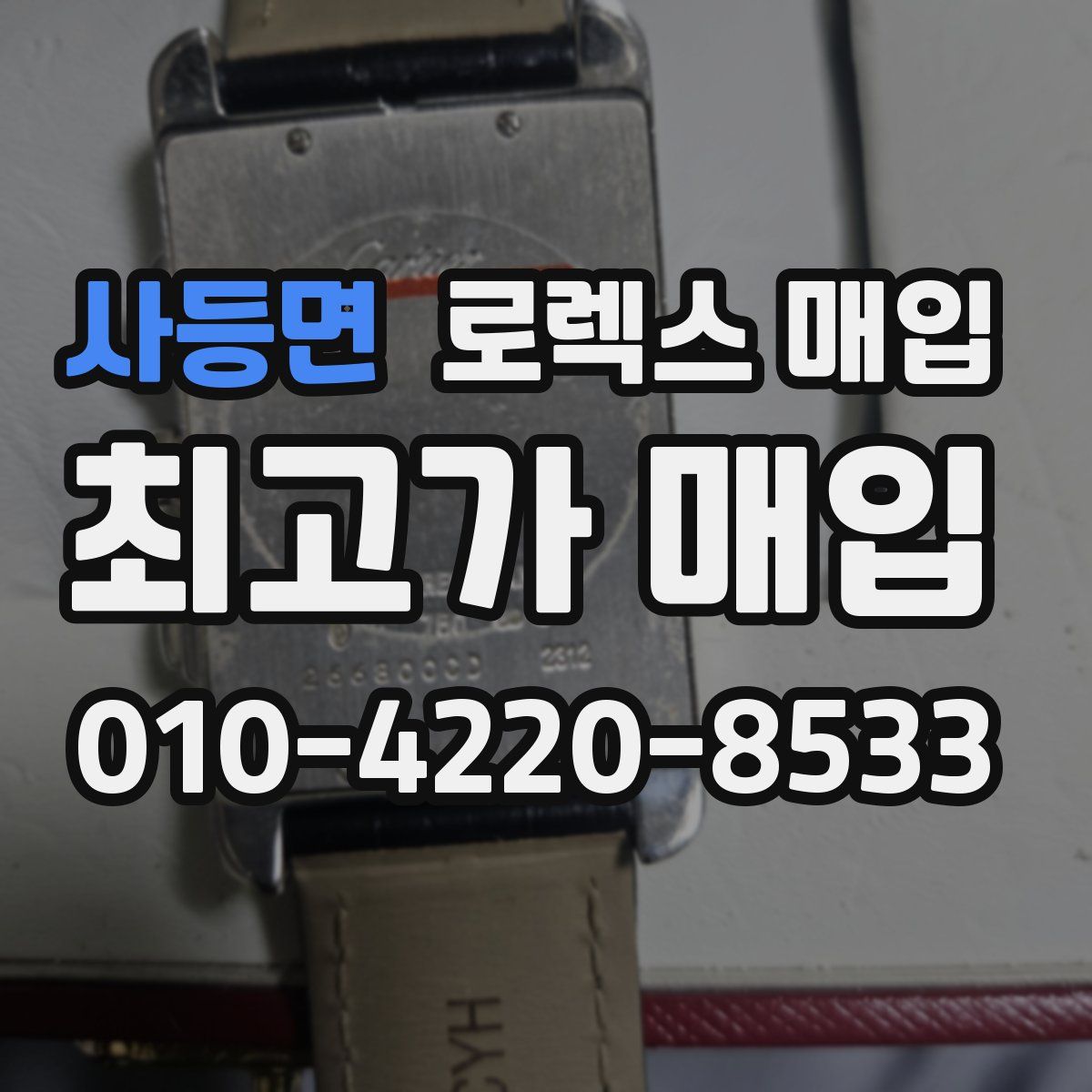 사등면 로렉스 매입