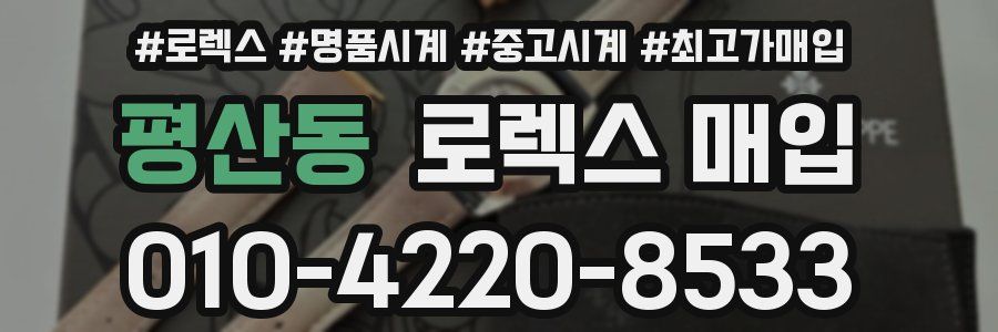 평산동 로렉스 매입