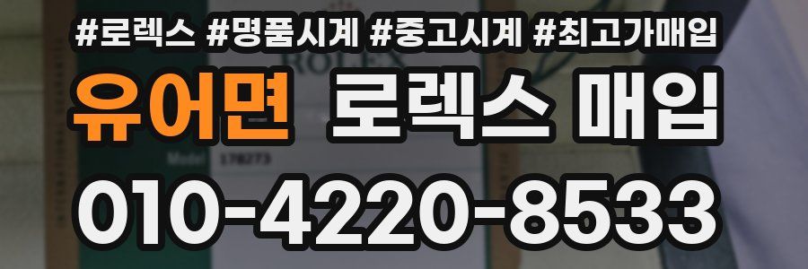 유어면 로렉스 매입