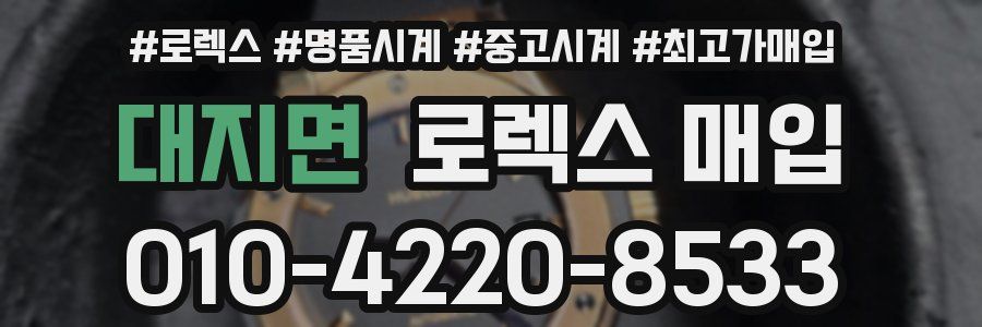 대지면 로렉스 매입