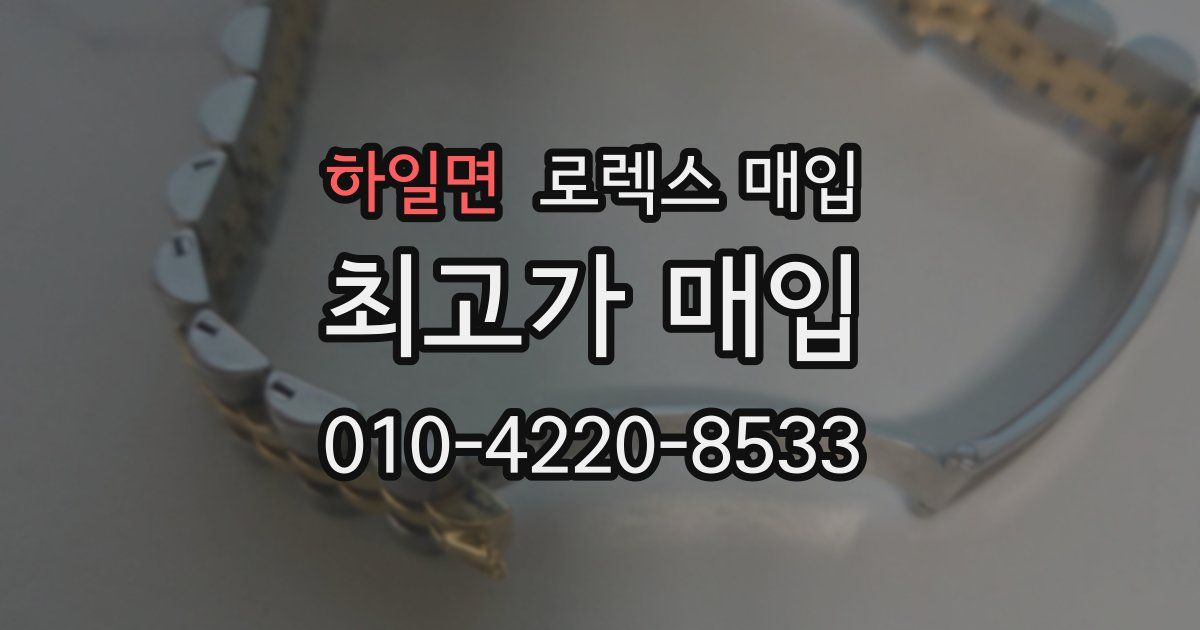 하일면 로렉스 매입