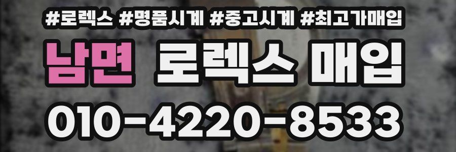 남면 로렉스 매입