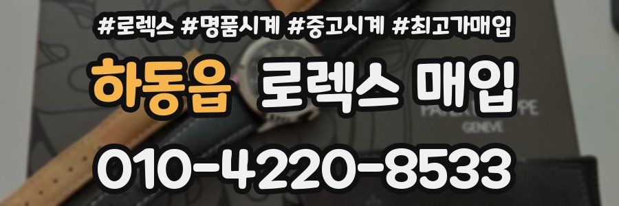 하동읍 로렉스 매입