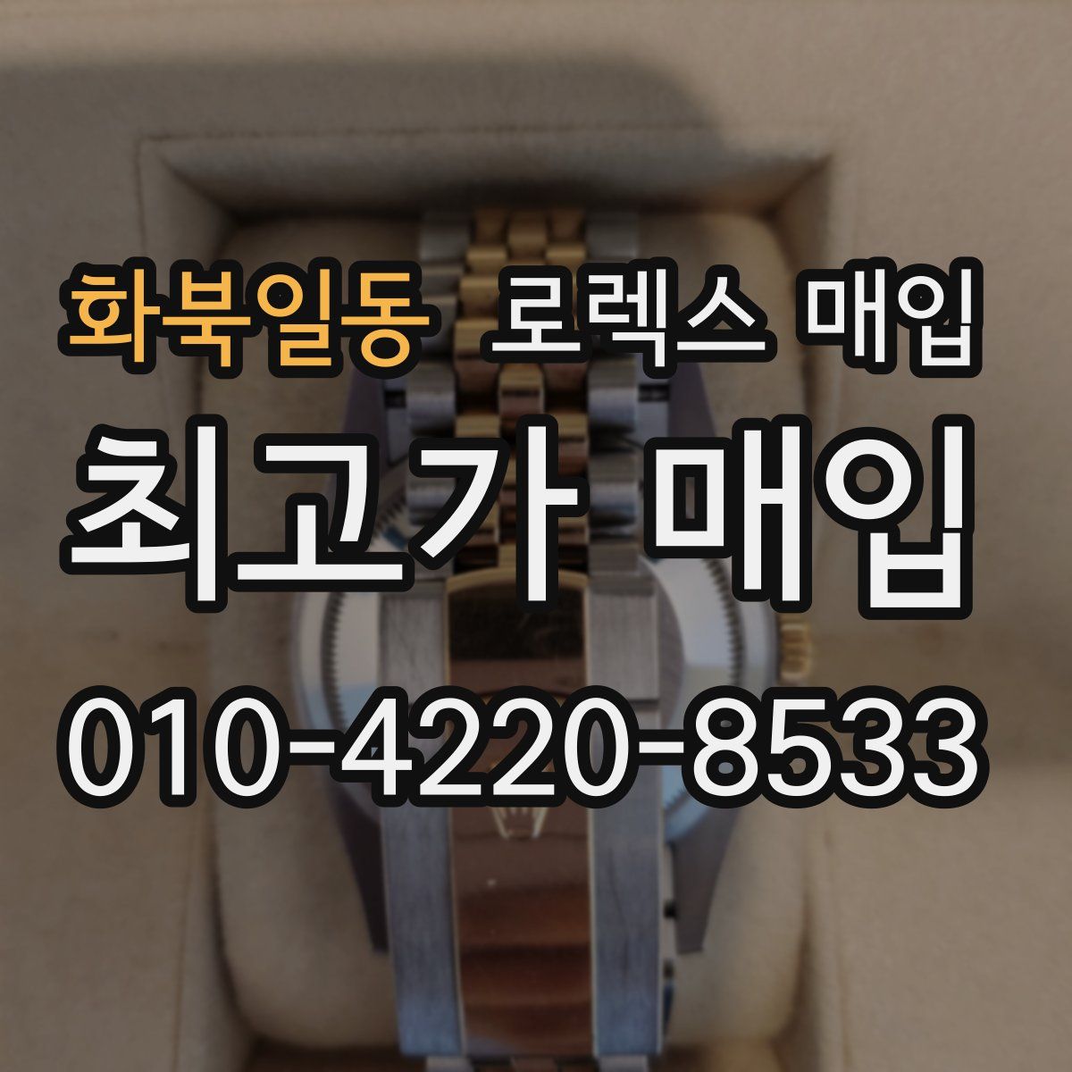 화북일동 로렉스 매입