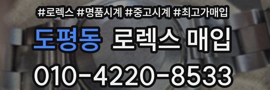 도평동 로렉스 매입