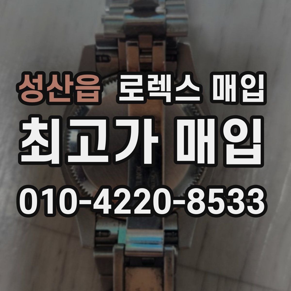 성산읍 로렉스 매입