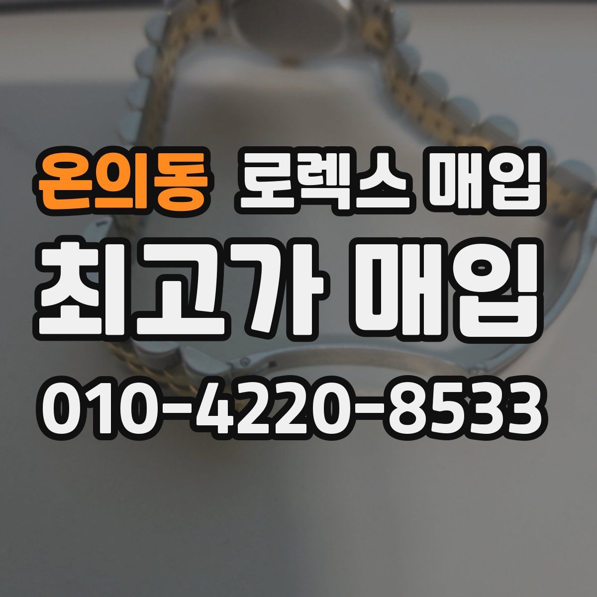 온의동 로렉스 매입