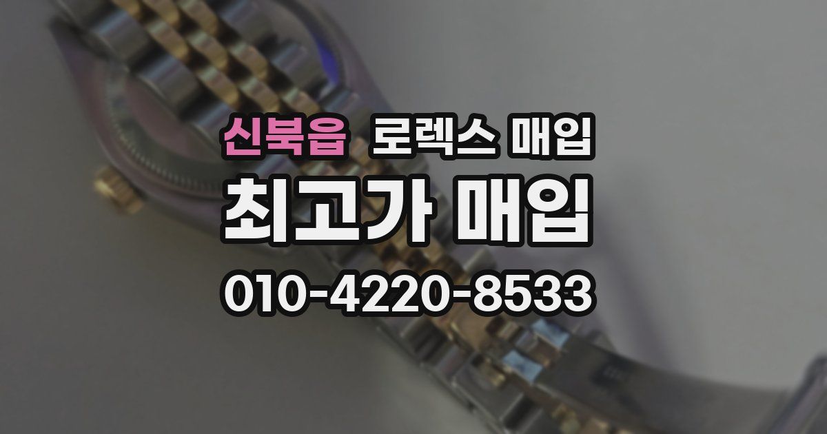 신북읍 로렉스 매입