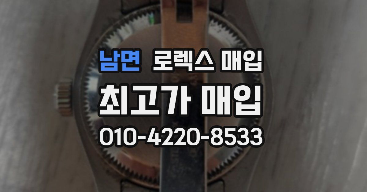 남면 로렉스 매입