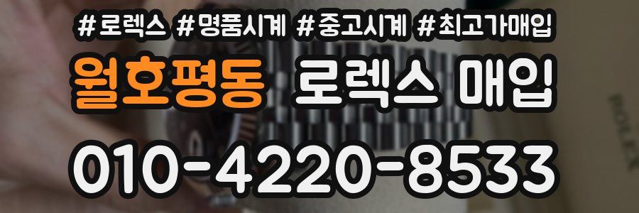월호평동 로렉스 매입