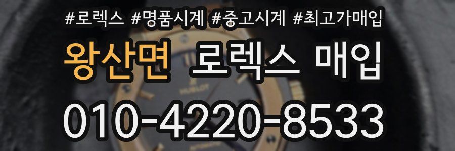 왕산면 로렉스 매입