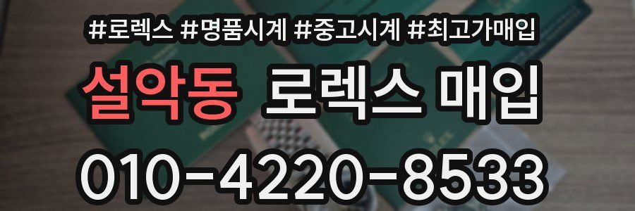 설악동 로렉스 매입