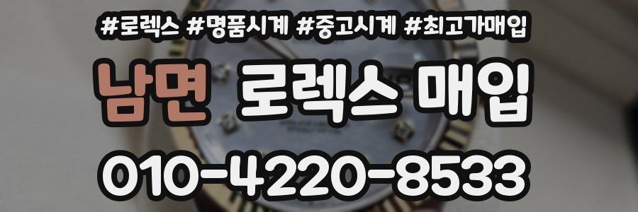 남면 로렉스 매입