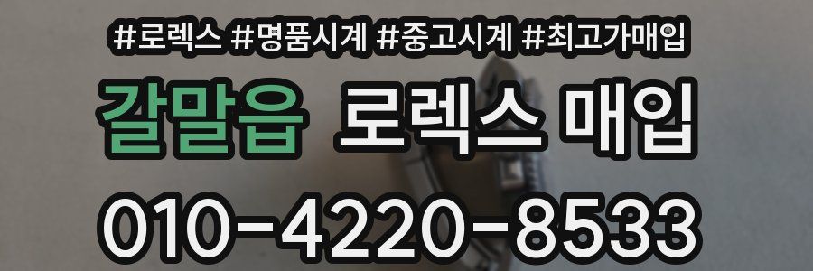 갈말읍 로렉스 매입