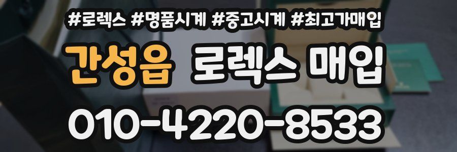 간성읍 로렉스 매입