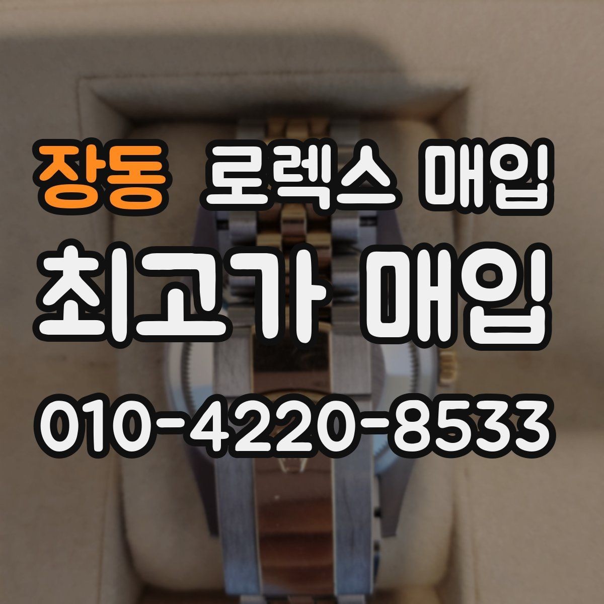장동 로렉스 매입 신형 모델 거래 시 체크 포인트