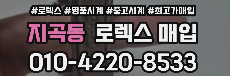 지곡동 로렉스 매입