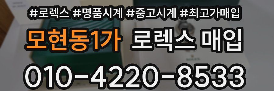 모현동1가 로렉스 매입