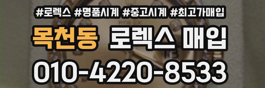 목천동 로렉스 매입