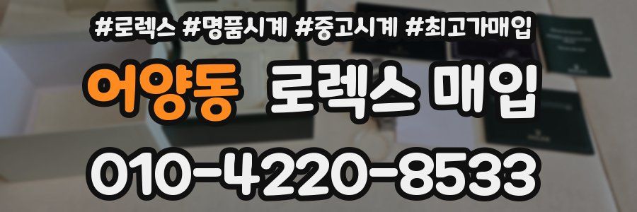 어양동 로렉스 매입