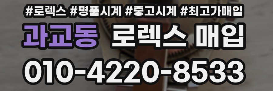 과교동 로렉스 매입